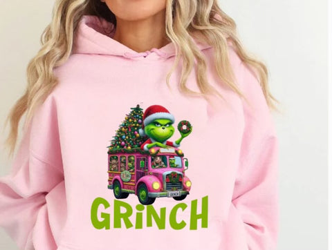 Driving Grinch Sweater